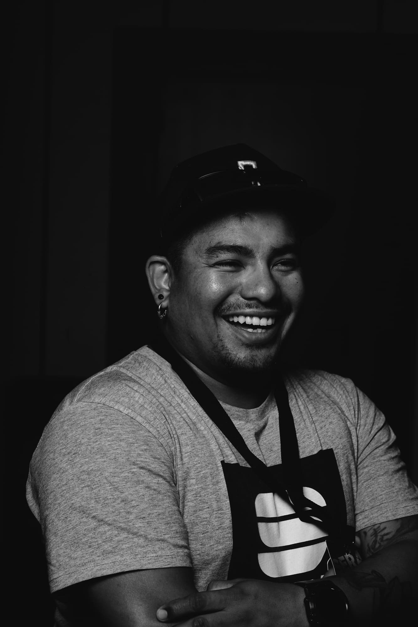 Retrato luis blanco y negro